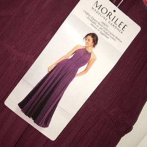 Beautiful floor length bridesmaid dress